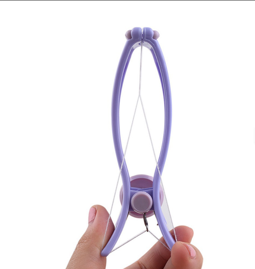 Hot Sell Reusable Plastic Beauty Salon Facial & Body Hair Remover Threading Epilator Tool for Women