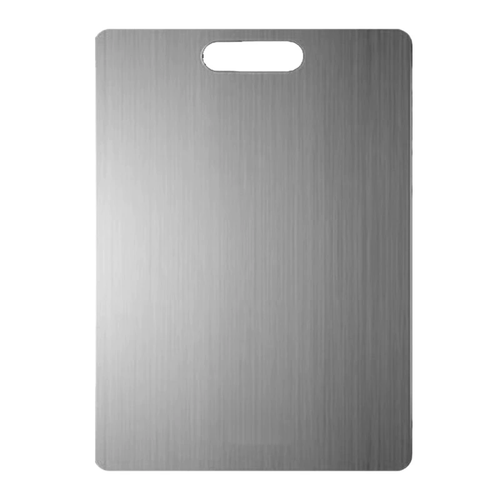 Stainless Steel Cutting Boards for Kitchen Double Sided Titanium Cutting Mat Stainless Steel Food Grade Cutting Boards