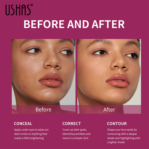 Label Waterproof Full Coverage Eraser Makeup Firming High Definition Matte Liquid Foundation Concealer Cream