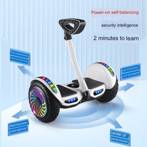 7-inch children's balance bike, light-up wheels, Bluetooth music , handlebar.
