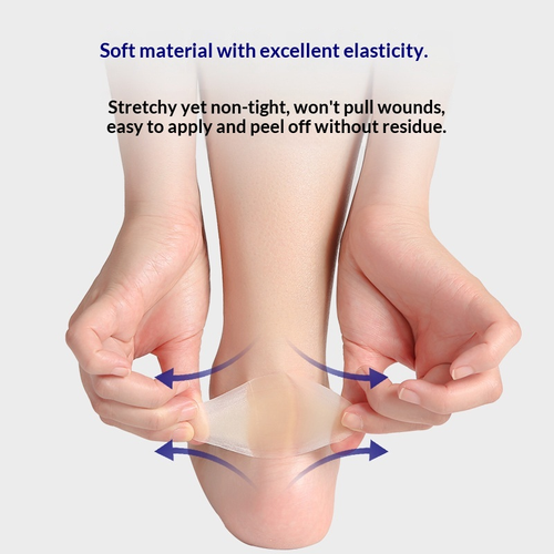 Invisible Transparent Toe and Foot Patches for High Heels and Loafers Anti-Slip & Anti-Blister Ankle Protectors