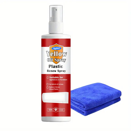 KineShineX Plastic Restorer for Air Conditioners – Whitening Agent for Yellowed AC Panels and Appliance Casings