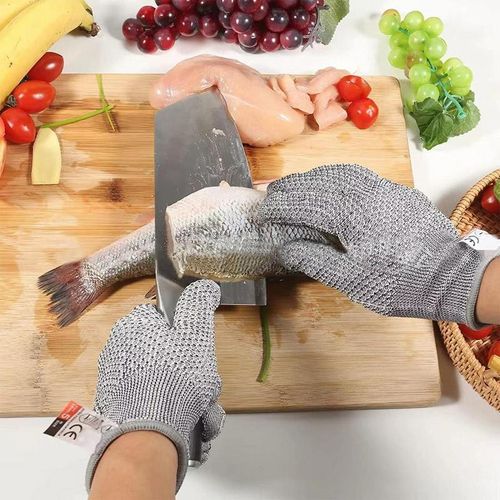Level 5 Cut Resistant Touchscreen Gloves Food Grade Anti Cut Safety Gloves for Glass Kitchen Fish Cleaning Butcher Work