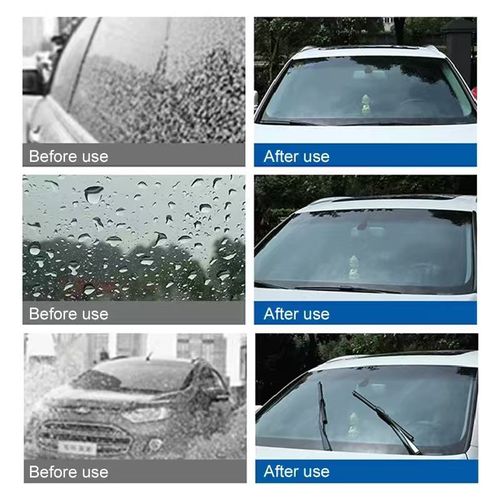 250PCS Car Vehicles Windshield Solid Soap Piece Window Glass Washing Cleaning Paint Protective Foil Effervescent Tablets Wash