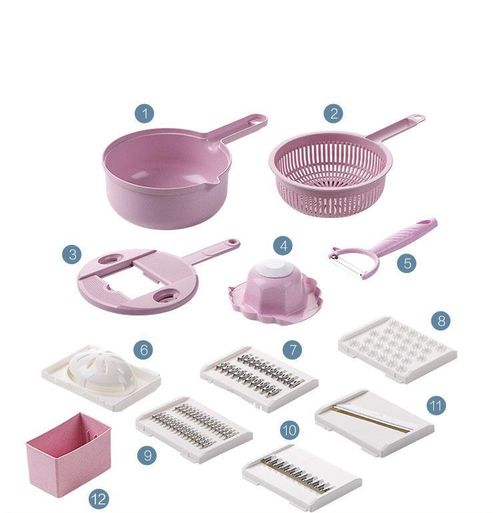 New Design Accessories Kitchen Tools Mini Multifunctional Food Cutter Tools Vegetable Slicer