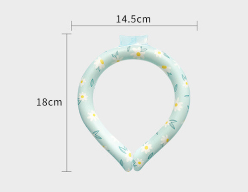 World Cup Summer Cooling Ice Ring Neck Collar  2026 Trending PCM Cooling Neck Ring Reusable Wearable Ice Pack for Adults Kids Pets Outdoor Sport Summer Cooler Tube Ice Collar