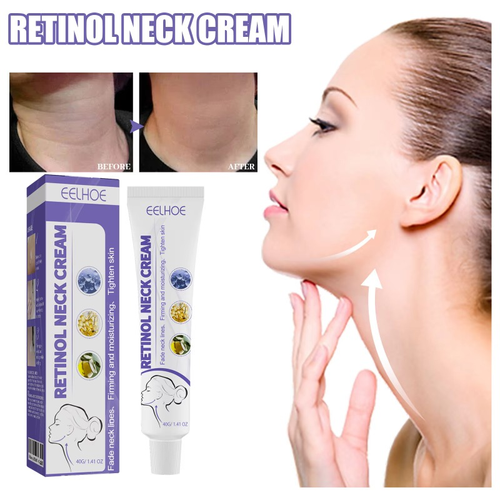 Eelhoe Retinol Cream for Beauty Massage to Fade Lines Moisturize and Tighten Skin Reshape Swan Neck