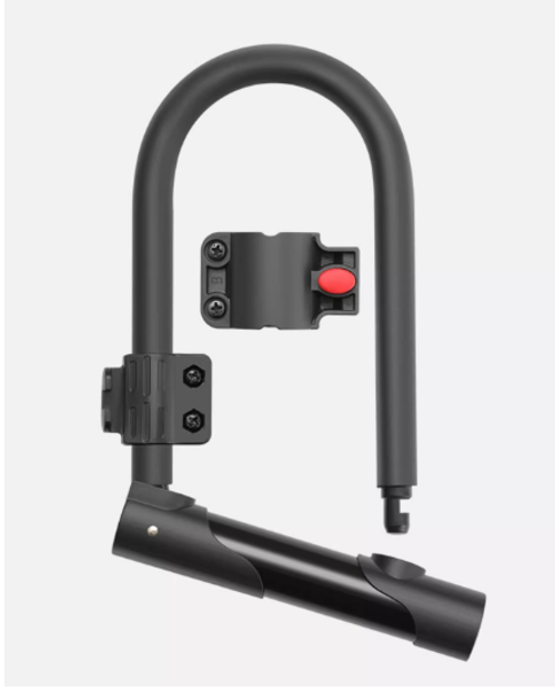 Anti-theft and Anti-pry Bicycle U-shaped Lock with Thickened Alloy Steel Cable and Lock Body