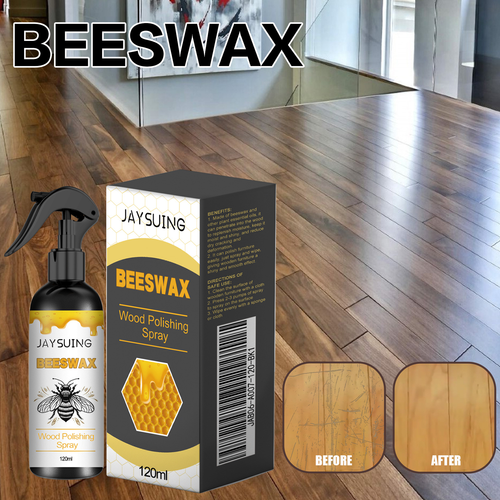 Beeswax Wood Polish Spray Furniture & Floor Polish & Care Scratch Repair & Renewal Spray