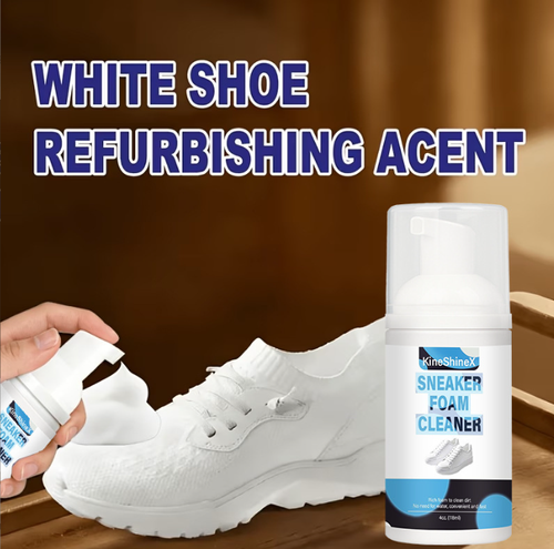 High-Tech Molecular Shoe Foam Dry Cleaner, Quick Brightening Restorer to Dissolve Upper Stains