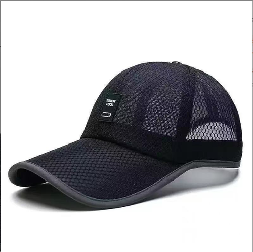 High Quality Durable Summer Breathable 2in1 Fabric Sport Custom Golf Baseball Caps for Men Women