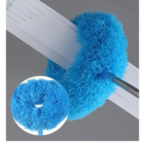Portable Flexible Ceiling Fan Cleaning Duster with Microfiber Head