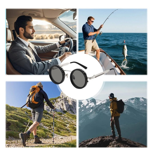 ND9 Polarized Sunglasses High-Level Outdoor Travel Riding UV400 Protection Fashion Street Unisex