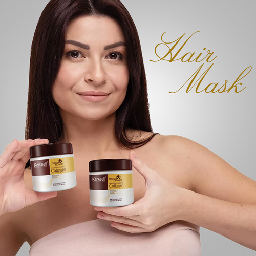 Organic Keratin Hair Care Cream Mask Nourishing Smooth Refreshing Moisturizing Plump Lustrous Hair Repairing