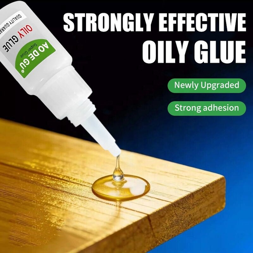 AODEGU High-Sealing Ethyl Cyanoacrylate Glue for Metal Wood Plastic Rubber-Acrylic-Based Adhesive Six Per Set
