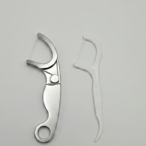 Stainless Steel Dental Floss - Exquisite Oral Care, Keep Clean Anytime, Anywhere Includes 50m of dental floss.