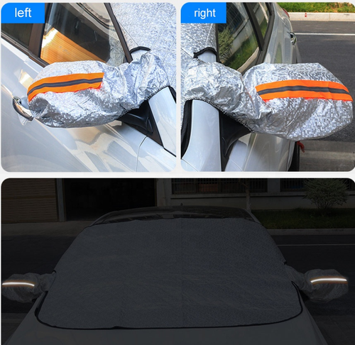 Car Windshield Sun Cover, Sunshade for Windshield - Waterproof Sun Visor Protector, Fits All Season and Most Cars