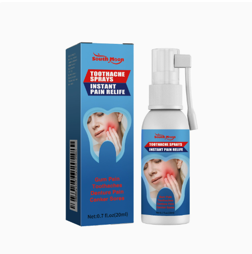 Oral Care Toothache Spray Gum Pain Soothe Canker Sores Swollen Gums Spray Gums Teeth Repairing 20ml