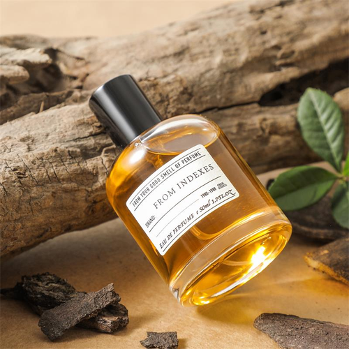 Index 50ml Perfume Set with Warm Fireplace Fashionable Natural Plant Wood Fragrance Liquid Form for Body Use