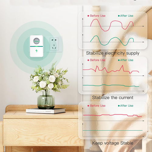 Household Power Saver Energy Electricity Plastic Portable Multifunctional UK Electricity Saving Box Socket