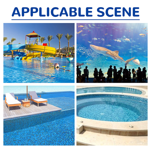 Multi-purpose Effervescent Cleaning Tablets for Pools: Clarifies Water, Eliminates Odors, and Removes Stains