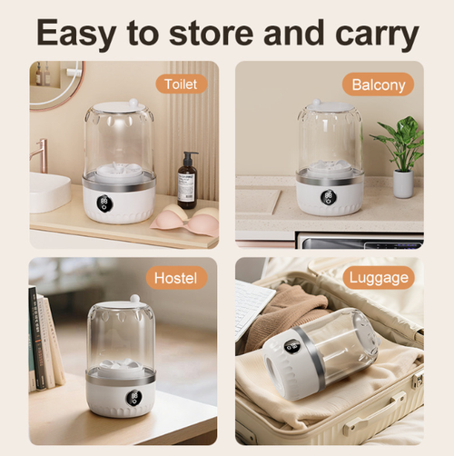 New Portable Mini Washing Machine for Maternal Infant Clothing No Installation Required Intimates Washer
