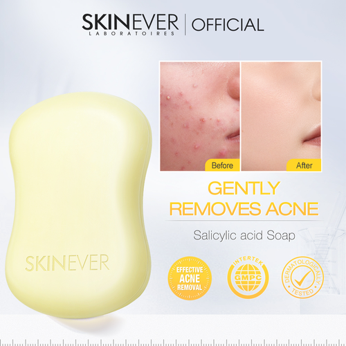 Gentle Salicylic Acid Korean Formula Facial Soap Herbal Ingredient Sensitive Adult Skin Cleanser Healthy Acne Repair