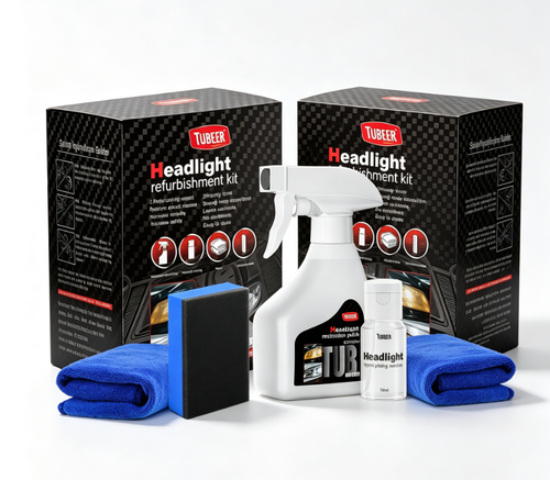 Car Headlight Renovation Repair Kit Grinding Molecules Crystal Coating Liquid Cleaning Polishing Scratch Repair for T171 Model Two Per Set