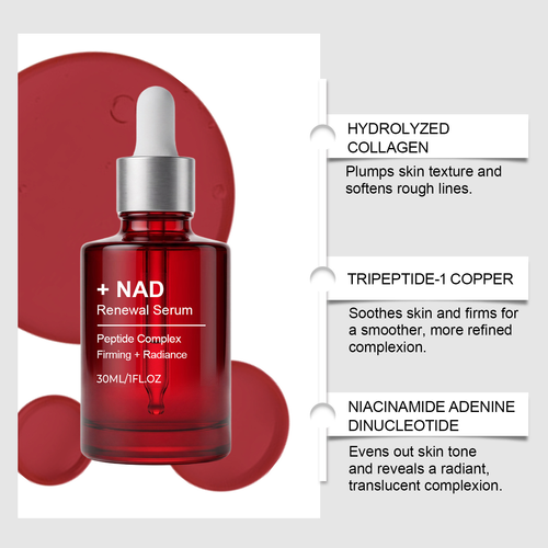 Moisturizing Radiance for Nourishing Skin Base Plumping Clear Complexion Fine and Soft Facial Care Renewal Serum