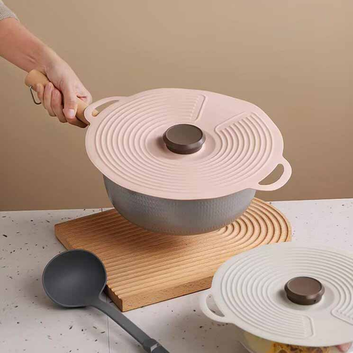 Eco-Friendly Reusable Dish Cover Stackable Silicone Bowl Pants Pots Lids Specialty Tools for Food Storage Silicone Bowl Covers