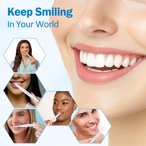 3ml*4 Pack Professionally Stain Removal Teeth Whitening Gel Formula HP Teeth Whitening Pen