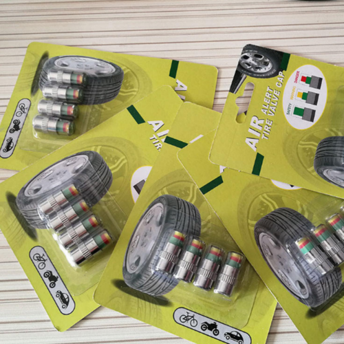 Tire Accessories Tire Pressure Monitoring System Sensor Tire Pressure Indicator Valve Cap for Universal Car