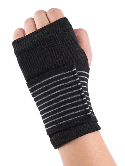Breathable Fingerless Tactical Gloves for Fitness Sports Gym Gear Wrist Brace with Hand Support Protection Guard Protector