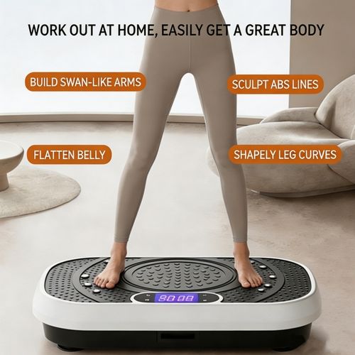 Whole Body Workout Power Vibration Plate Slimming Machine Compactor Vibrating Plate