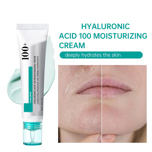 Natural Hyaluronic Acid Face Cream Collagen for Combination Skin-Gentle Daily Moisturizer Anti-Wrinkle Whitening Firm Soft
