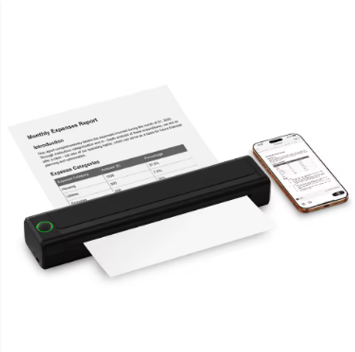 Portable for Tattoo Artists Travel Business Documentation Multi-Size High-Resolution Thermal Printer A4 A5 4x6 Stock Long