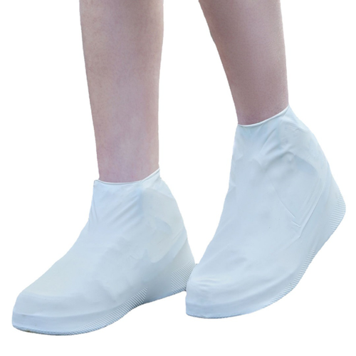 Silicone Shoe Covers Reusable Non-Slip Waterproof Wear-Resistant Rain Shoe Covers Protector Boot for Outdoor Rainy Day