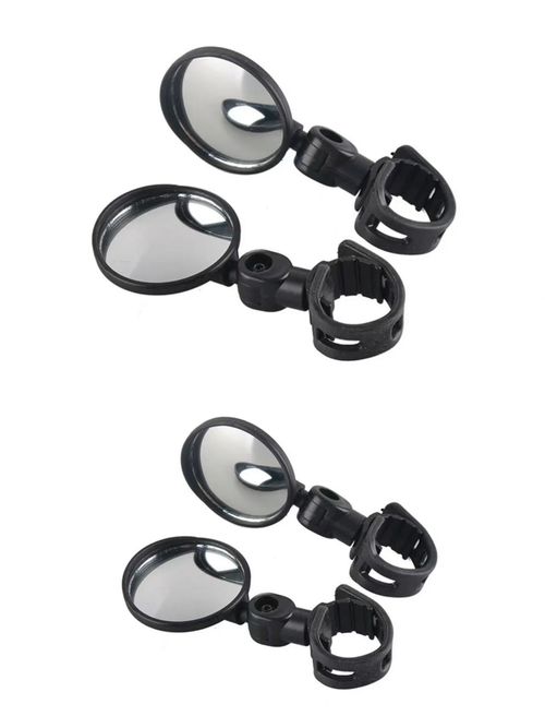 Bicycle Motorcycle Handlebar Rearview Mirrors for Handlebar Cycling Frame Rear View Mirror Bicycle Side Mirror Four Per Set