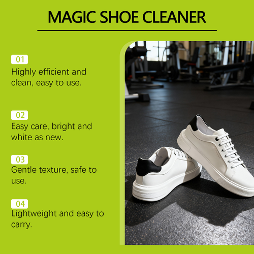 LUCHAO Sneaker Cleaning Kit Foam Cleaner for White Sneakers Removes Yellow Stains and Grime No-Rinse Daily Cleaner