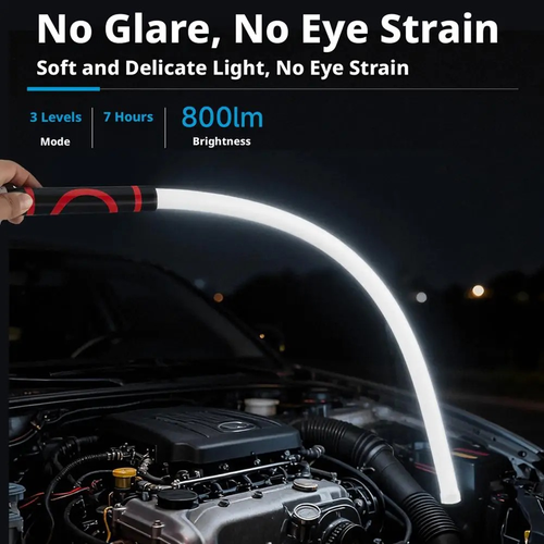 LED Light Bar Multi-function Bendable Convenient Household High-power Auto Repair Maintenance Outdoor Flashlight Lighting Tool