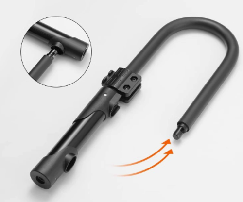 Anti-theft and Anti-pry Bicycle U-shaped Lock with Thickened Alloy Steel Cable and Lock Body