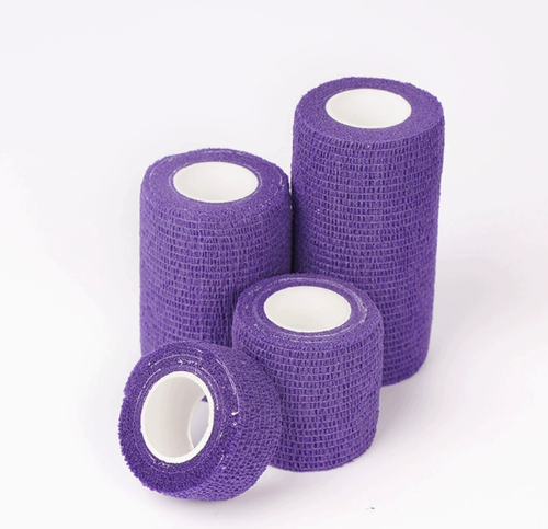 Customized Sports Athletic Self Adhesive Elastic Cohesive Bandage to Provide Support, Protect Joints.
