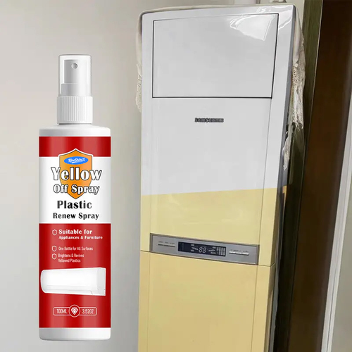 KineShineX Plastic Restorer for Air Conditioners – Whitening Agent for Yellowed AC Panels and Appliance Casings