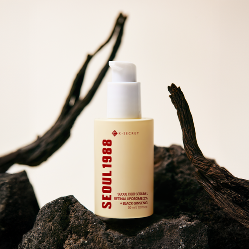 SEOUL 1988 Retinol Liposome 2% Black Ginseng Serum Anti Aging Serum Dark Knuckle Elbow Spot Removal Firm Smooth Skin