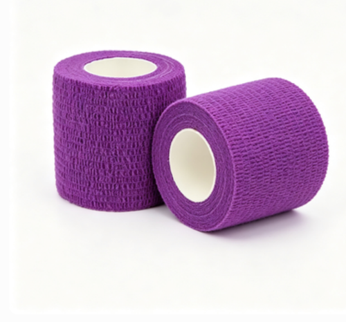 Customized Sports Athletic Self Adhesive Elastic Cohesive Bandage to Provide Support, Protect Joints.