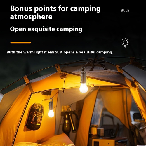 Solar Powered LED Outdoor Camping Lantern USB Charging Waterproof BBQ Atmosphere Light with ABS Materials Two Per Set