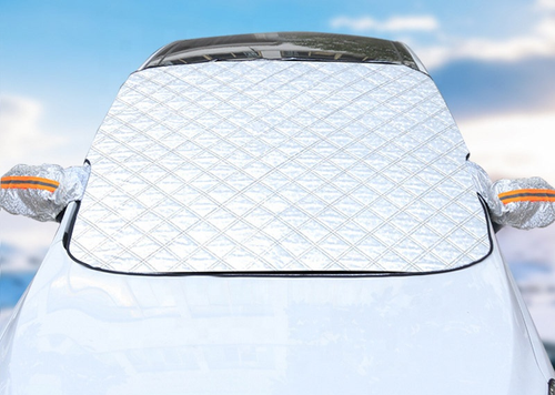 Car Windshield Sun Cover, Sunshade for Windshield - Waterproof Sun Visor Protector, Fits All Season and Most Cars
