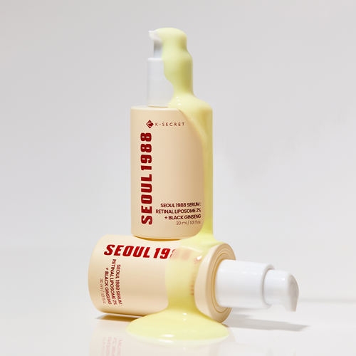 SEOUL 1988 Retinol Liposome 2% Black Ginseng Serum Anti Aging Serum Dark Knuckle Elbow Spot Removal Firm Smooth Skin
