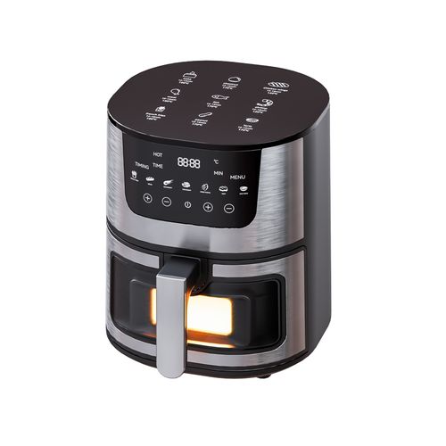 Cost-effective 7L Digital Touch Control Stainless Steel Cover Air Fryer