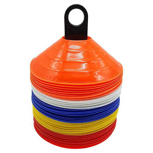 Agility Cones Training Set PE Material Durable Football Drill Kit with Disc and Marker Cones for Sports